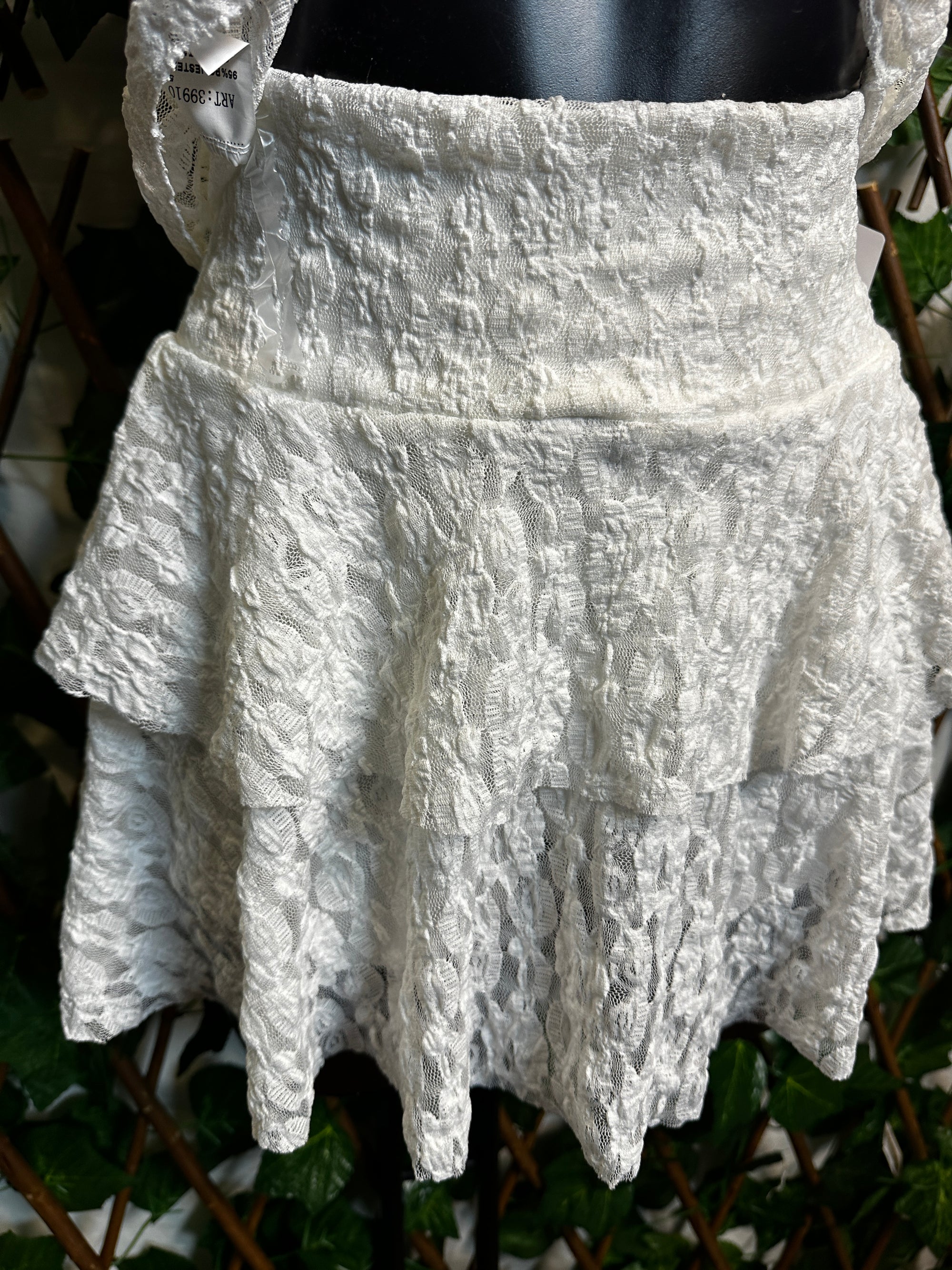 Modello crepe: Top e gonna estiva super popolare! | taglia unica