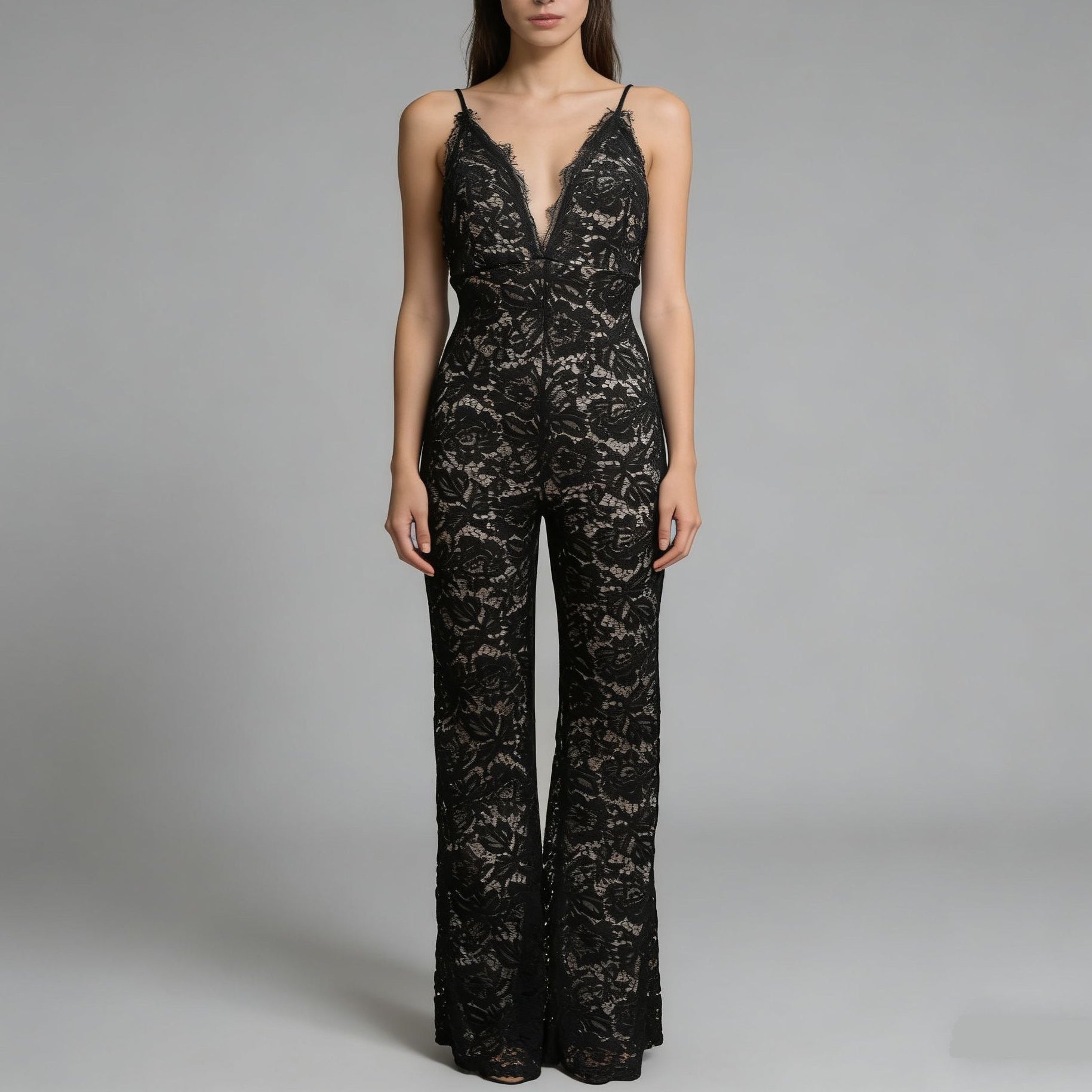 Tuta in pizzo intero - BERLY MODA 