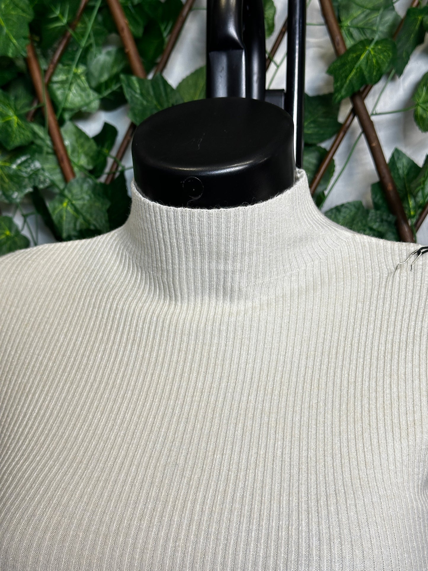 Maglione lungo con le maniche corte