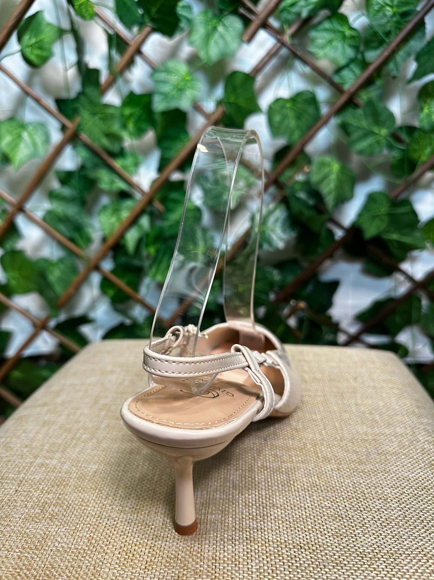 Polished low heels (3 inch heel)