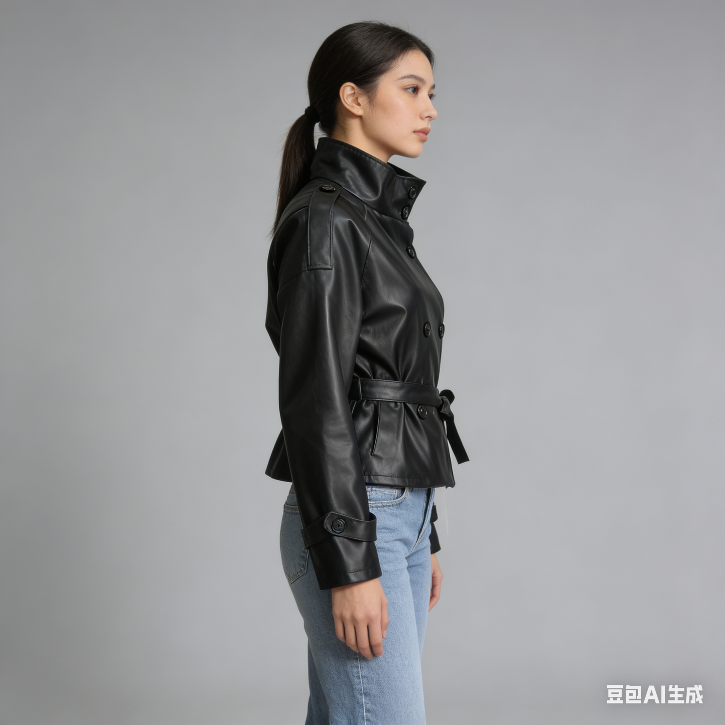 Giacca in pelle corta - BERLY MODA 