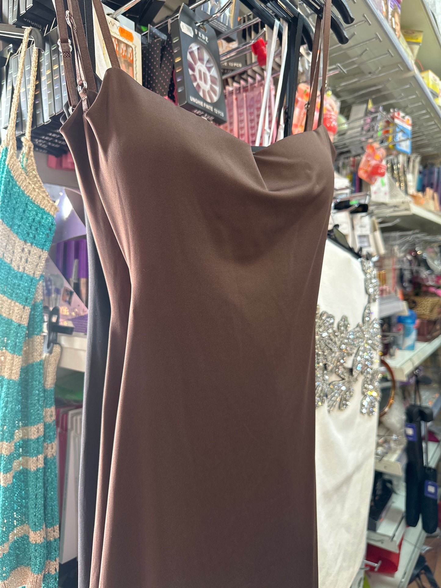 Long solid-color dress | YOU