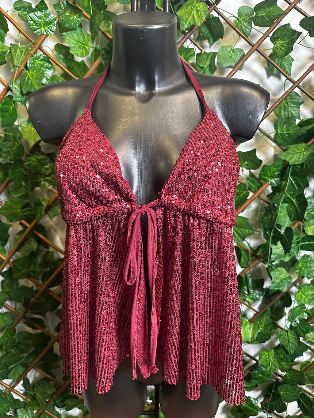 Top in paillettes | taglia unica