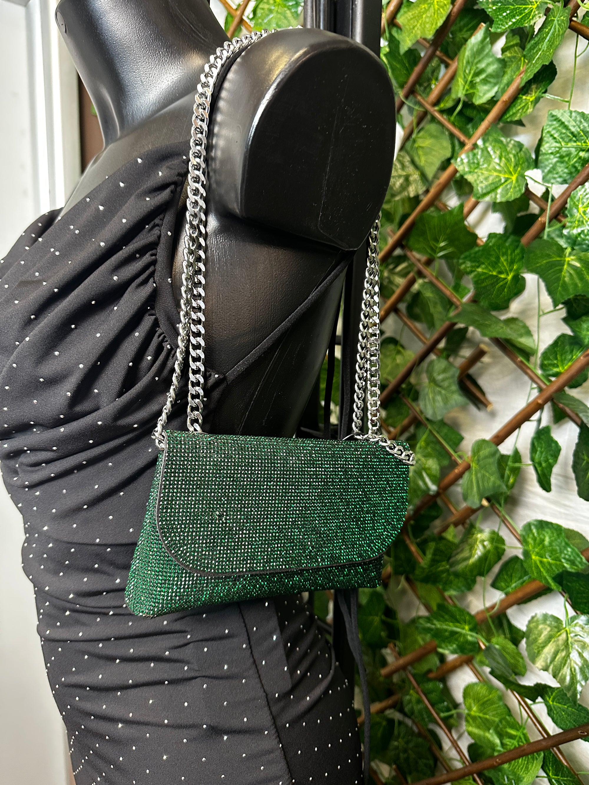 Borsa brillantinata