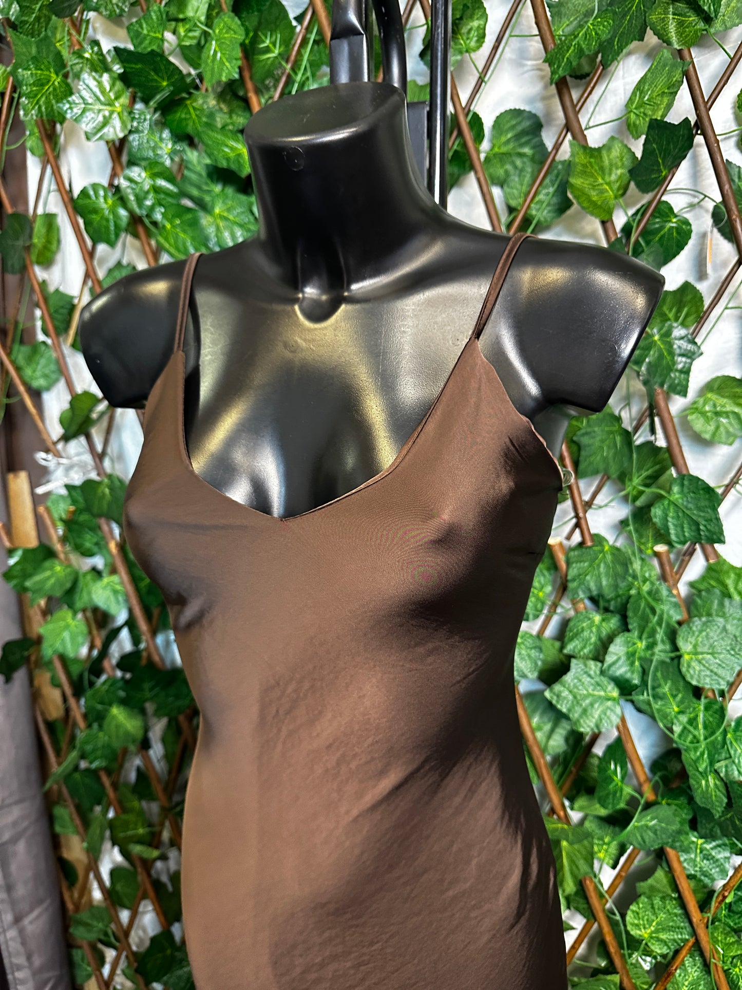 Vestito elegante lungo con la schiena scoperta | taglia unica