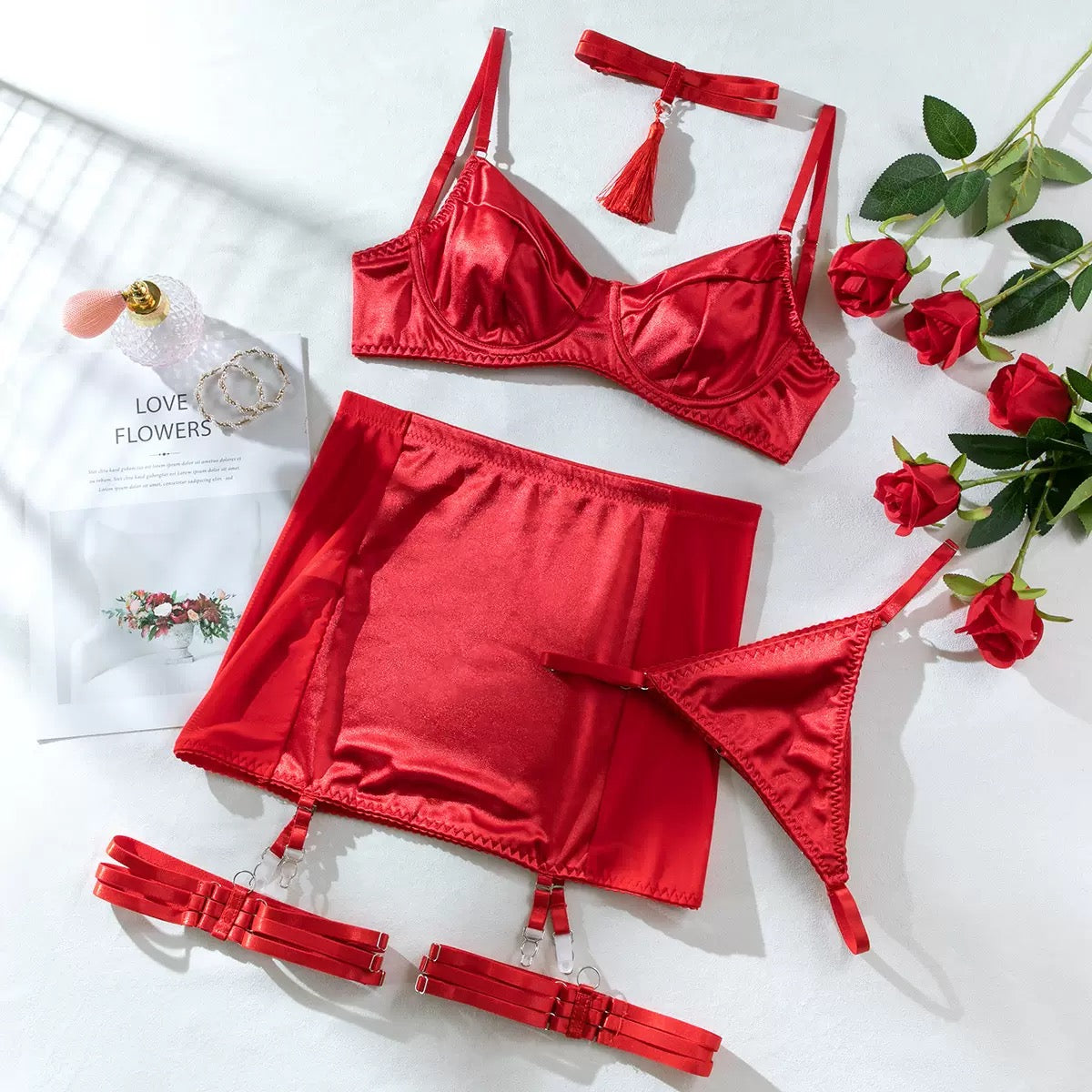 Lingerie con la gonna