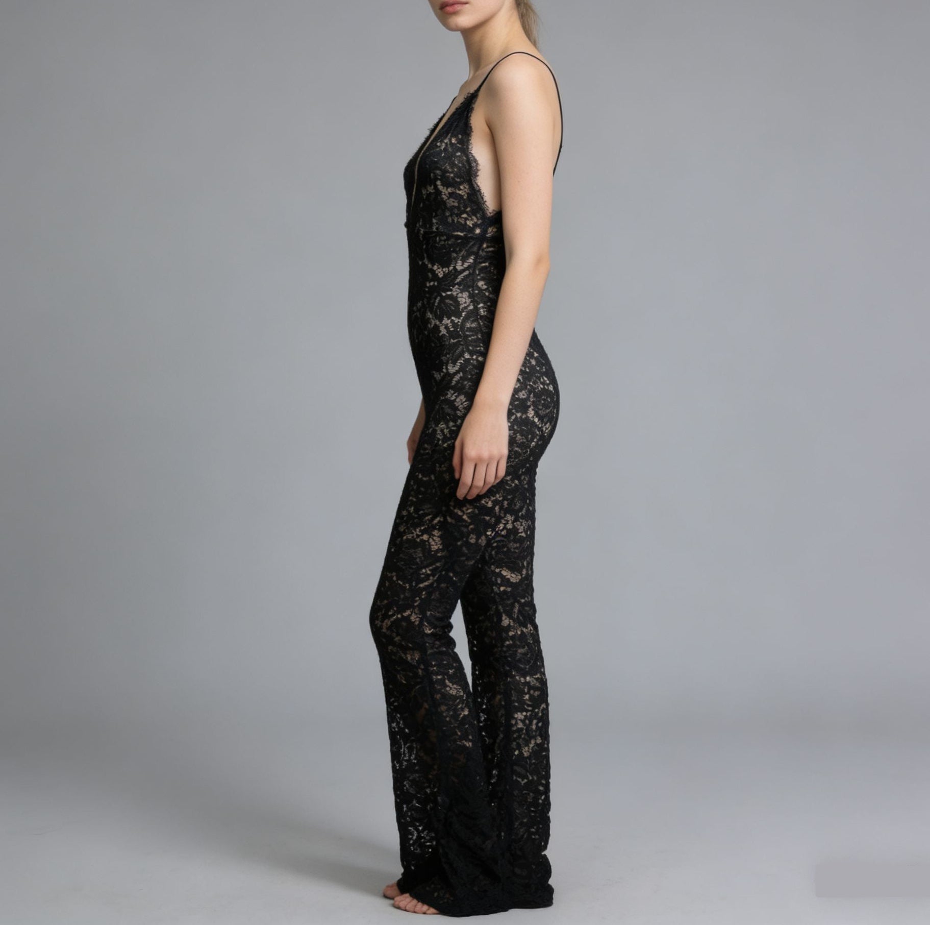 Tuta in pizzo intero - BERLY MODA 