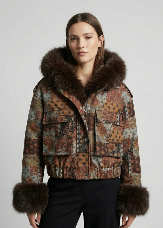 Giubbotto Patchwork – Onda Selvaggia