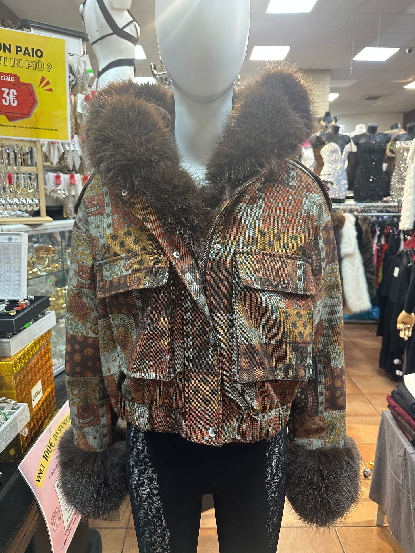 Giubbotto Patchwork – Onda Selvaggia