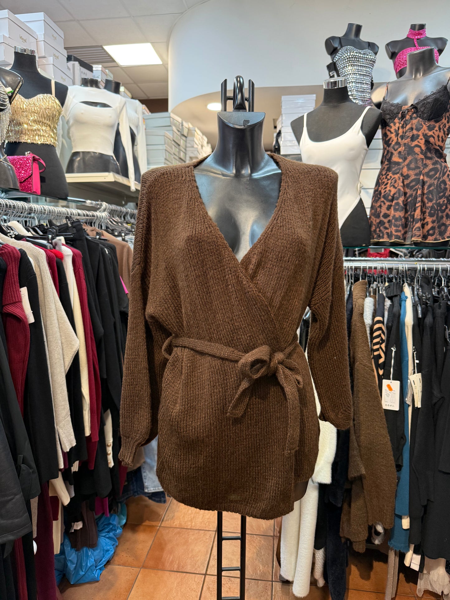 Coprispalle/Mini-abito a portafoglio – LUSSURIA MORBIDA 🍷✨