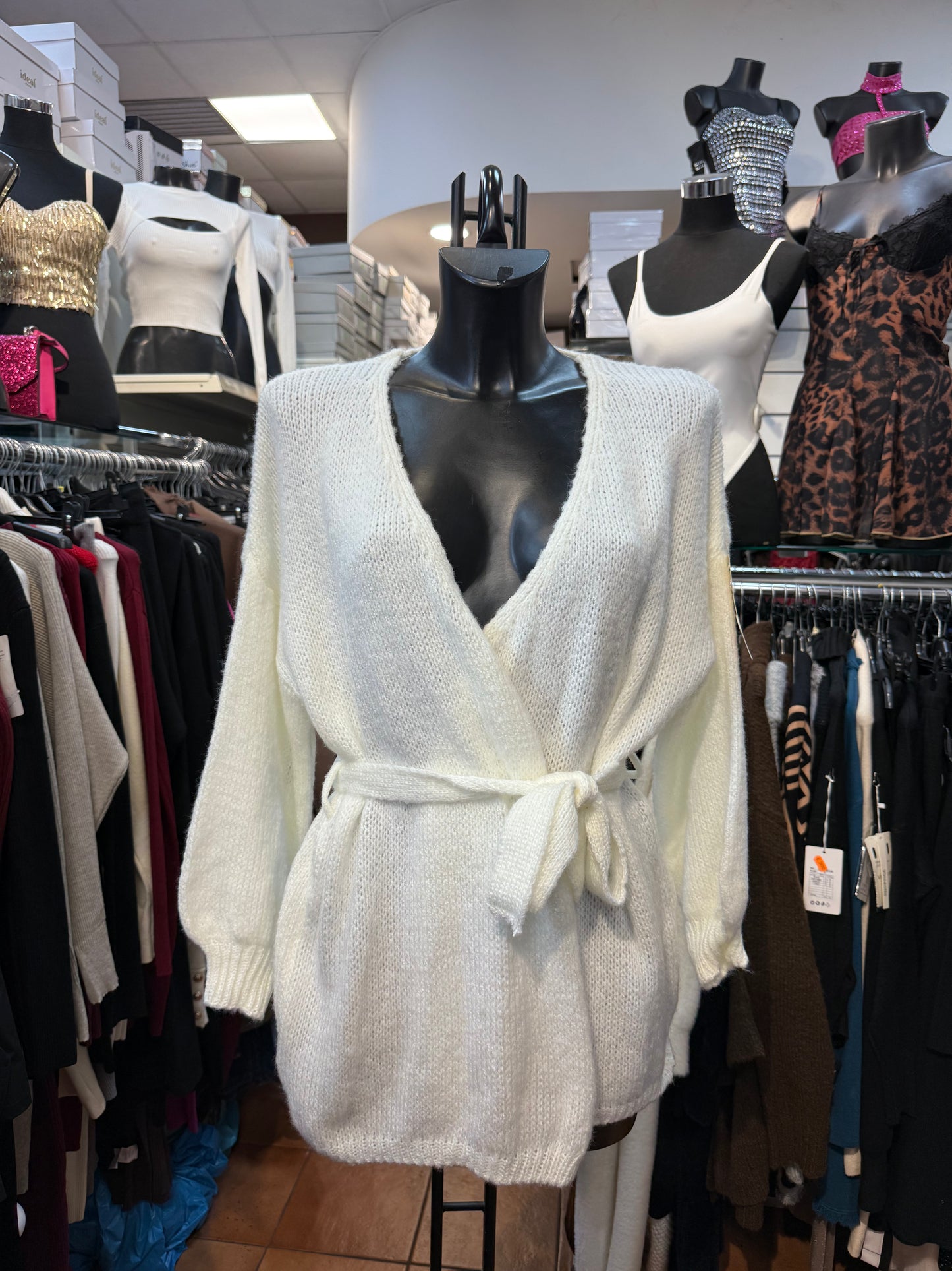 Coprispalle/Mini-abito a portafoglio – LUSSURIA MORBIDA 🍷✨