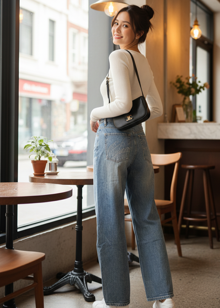 👖 Vuoi jeans che stringono il punto vita ma lasciano spazio sulle gambe?

I jeans a palloncino sono perfetti se cerchi un fit comodo ma super cool.
Stanno stretti in vita, morbidi sulle cosce e leggermente raccolti alla caviglia — il mix ideale per un look street, vintage o casual chic.
In blu scuro, sono versatili, facili da abbinare e adatti a ogni stagione.

✨ Jeans a Palloncino – Comodi, Trendy, Vita Alta

Perché piacciono così tanto

Taglie disponibili: XS / S / M / L

Tessuto in denim 100% cotone