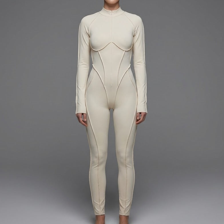 Jumpsuit Modellante "Shape & Curve" – Effetto Seconda Pelle - BERLY MODA 