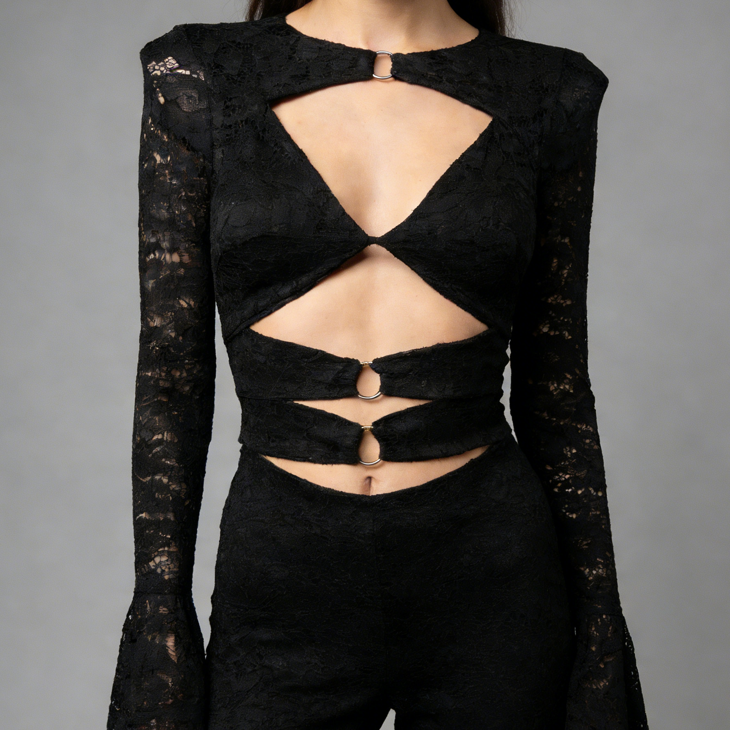 Jumpsuit Bodycon con Bottoni – Autorità e Seduzione - BERLY MODA 
