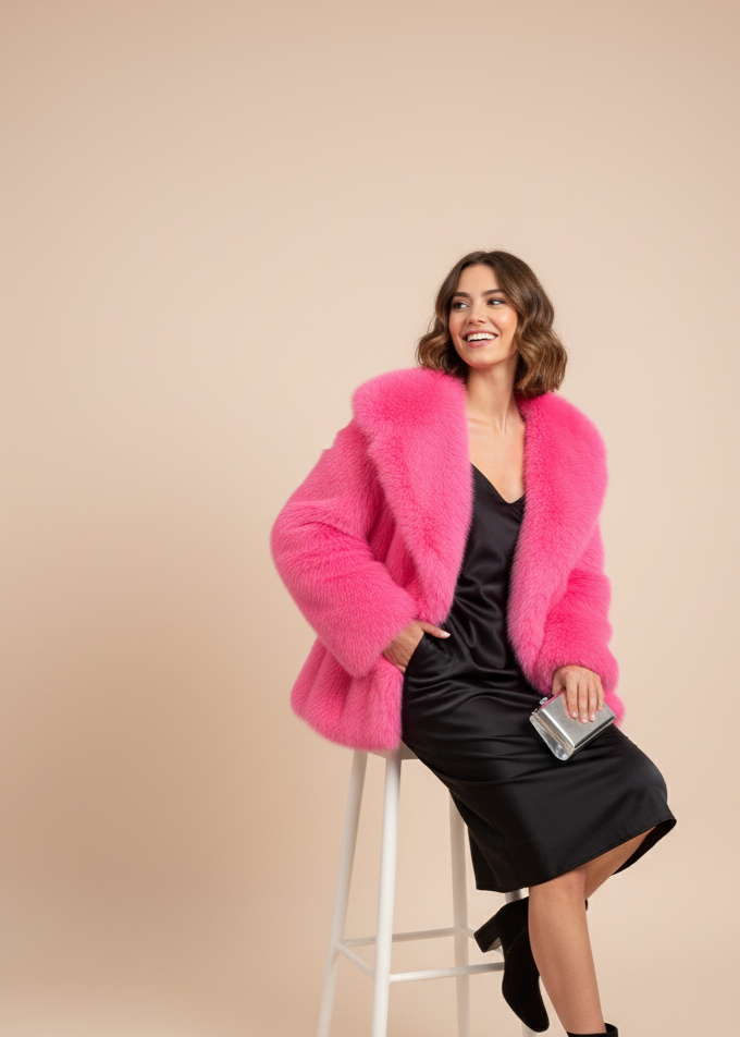 🎨 Vuoi una pelliccia che urla “stile” da ogni angolazione?

Questa pelliccia colorata con cappuccio è perfetta per chi ama i look fuori dagli schemi.
Morbida, calda e super vistosa, ti fa risaltare in mezzo alla folla, soprattutto in live o nei contenuti social.
Il cappuccio oversize aggiunge quel tocco street che rende tutto più cool.

✨ Pelliccia Colorata con Cappuccio – Bold, Calda, Super Fashion

Perché è virale

Taglia unica, veste da S a XL