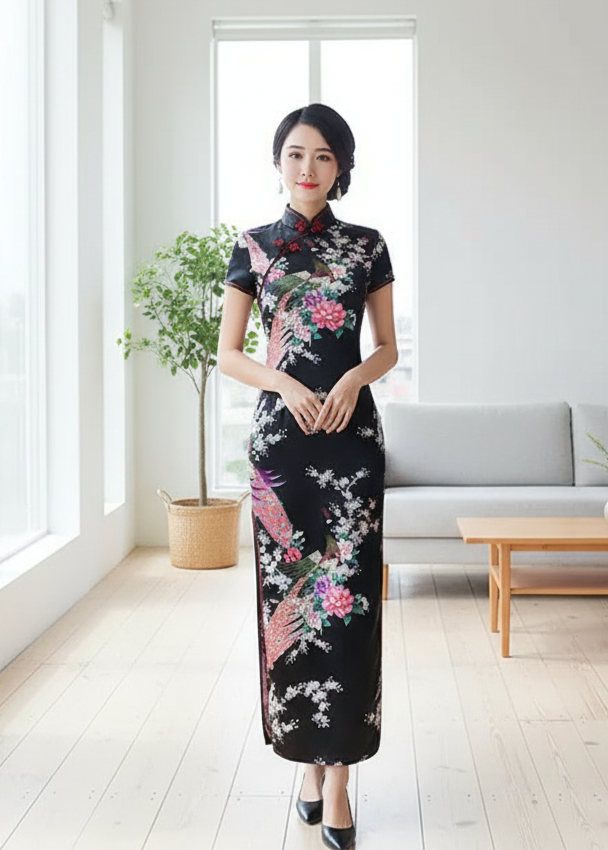 “QI PAO” - vestito lungo cinese orientale