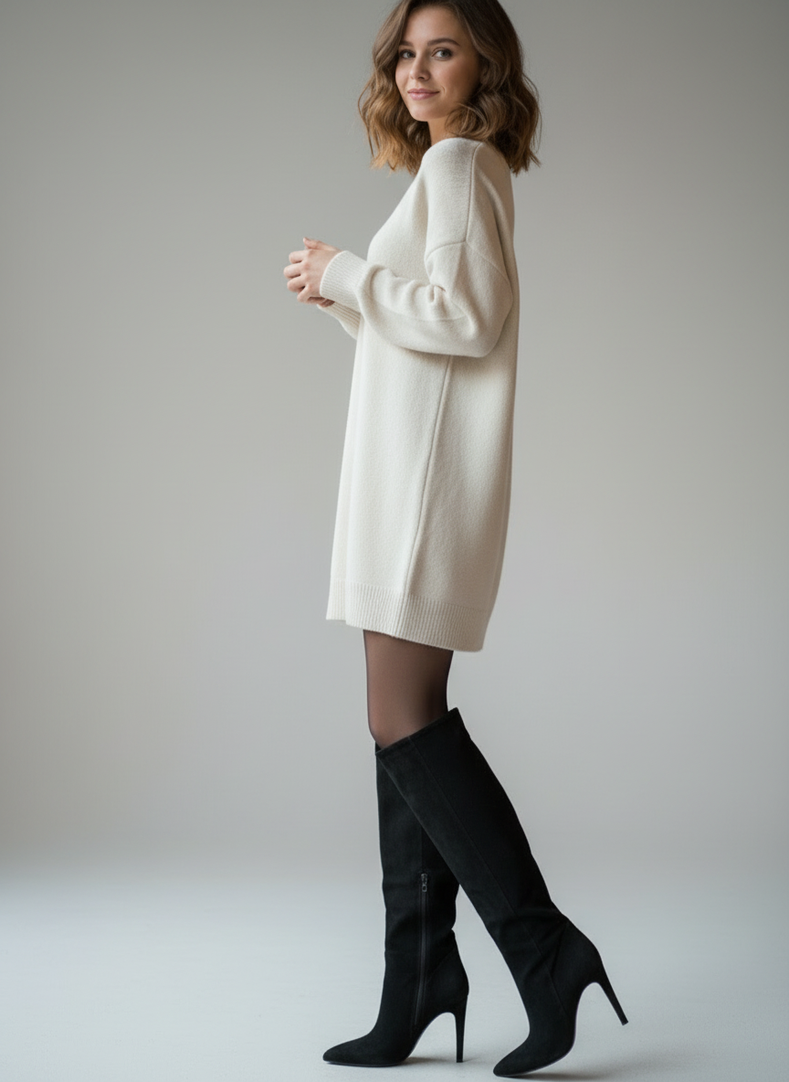 🔥 Vuoi uno stivale da urlo, che slancia e attira sguardi?

Questi stivali a spillo in pelle scamosciata sono pensati per chi vuole sentirsi super femminile e decisa.
Il tacco sottile da 10 cm allunga la gamba, mentre la linea affusolata e il tessuto effetto suede donano eleganza e sensualità.
Disponibili in nero (sempre sexy) e marrone cioccolato (originale ma raffinato).

✨ Stivali Scamosciati a Spillo – Alti, Eleganti, Super Slancianti

Taglie disponibili: 36 / 37 / 38 / 39 / 40 / 41