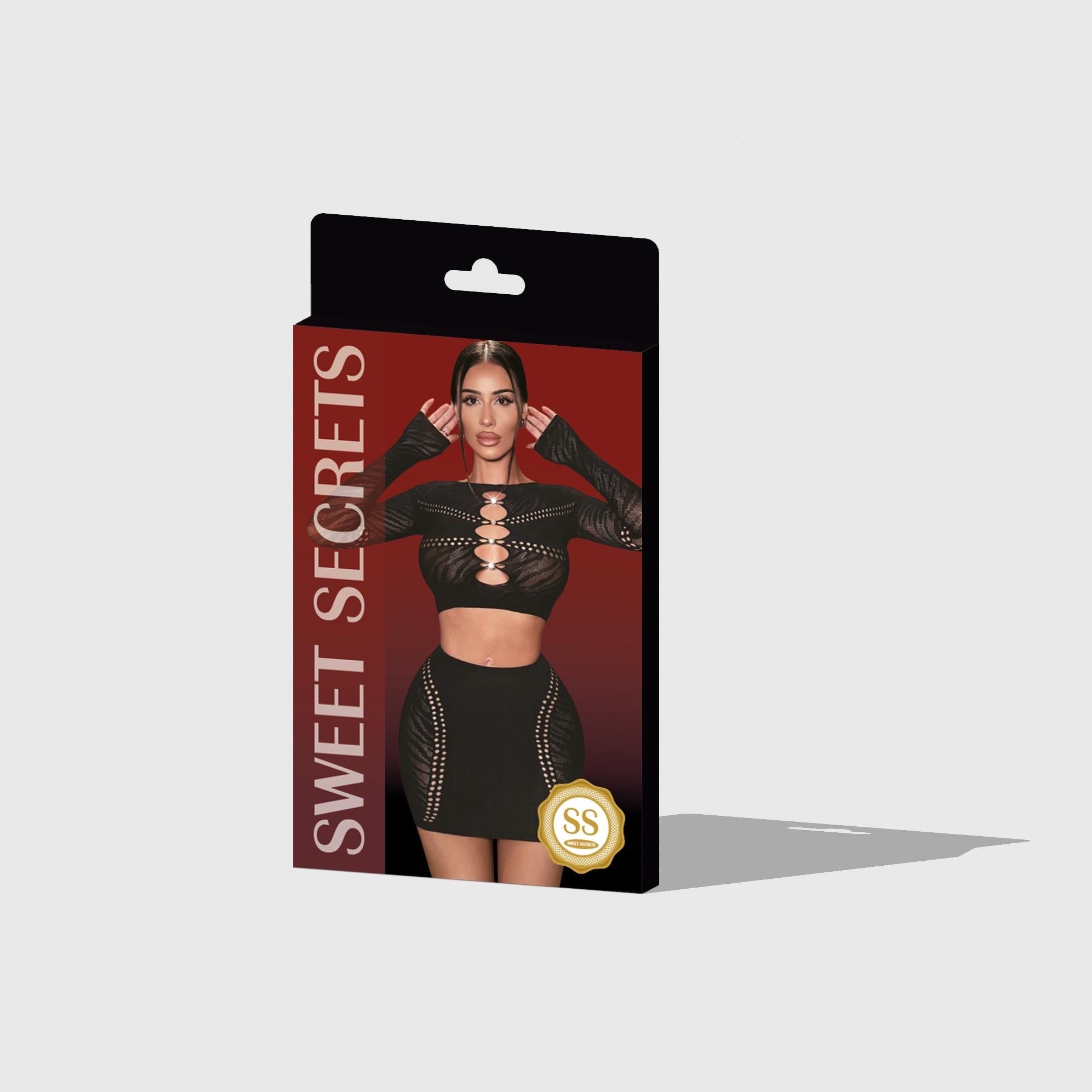 🖤 Vuoi un completo elegante e super sexy allo stesso tempo?

Il completo top + gonna a manica lunga firmato Sweet Secret è perfetto per chi cerca un look audace ma raffinato.
Il top aderente con maniche lunghe mette in risalto il busto, mentre la gonna elasticizzata valorizza le curve senza stringere.
Un set nero che diventa subito protagonista di ogni serata.

✨ Completo Sweet Secret – Chic, Sexy, Comodo

Marca: Sweet Secret

Colore: nero

Composto da: top a manica lunga + gonna aderente

Materiale: 95% p