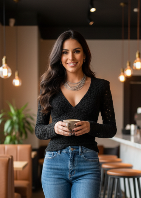 🤍 Cerchi un top semplice ma che fa subito figura?

Questo top in crêpe è il capo basic che si abbina con tutto ma ha quella texture elegante che eleva ogni look.
È senza coppe integrate, con spalline sottili e taglio dritto: leggero, fresco e perfetto per layering o da solo nelle giornate calde.

Disponibile in nero e bianco — due colori che risolvono ogni outfit.

✨ Top in Crêpe – Leggero, Versatile, Super Femminile

Perché tutte lo scelgono

Taglia unica, veste bene da S a L