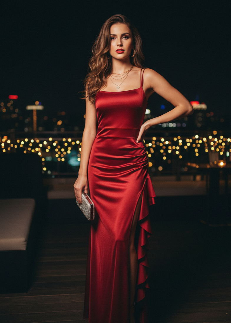 ✨ Vuoi un abito lungo che unisce eleganza e movimento?

Questo vestito lungo con spacco a balze è il capo perfetto per cerimonie, feste ed eventi speciali.
Le balze sullo spacco danno dinamismo ad ogni passo, mentre il tessuto elasticizzato avvolge le curve in modo elegante senza stringere.
Disponibile in cinque colori chic: verde scuro, bordò, nero, rosa antico e beige chiaro.

✨ Vestito Lungo con Spacco a Balze – Raffinato, Romantico, Femminile

Perché lo adorerai

Taglia unica, veste da S a L
