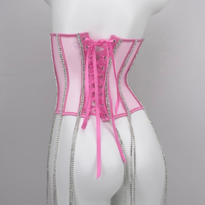 Corsetto brillantinato - BERLY MODA 